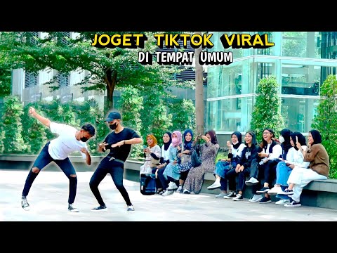 JOGET TIKTOK VIRAL DI TEMPAT UMUM.. NGAKAK PARAH