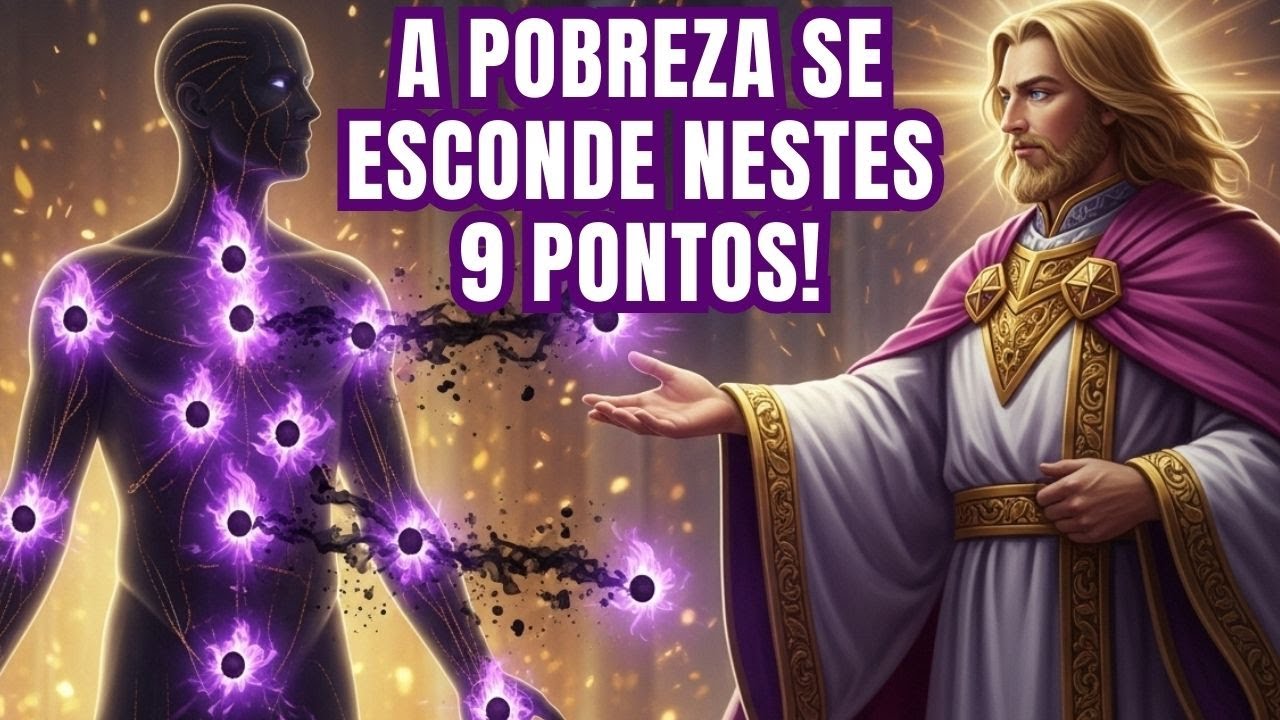 SAINT GERMAIN REVELA 9 PONTOS NO CORPO ONDE A POBREZA SE ESCONDE (ELIMINE TUDO AGORA)