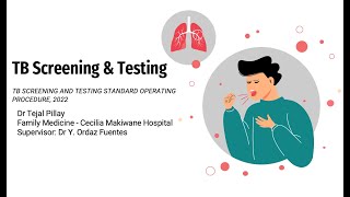 TB screening and testing Dr Pillay