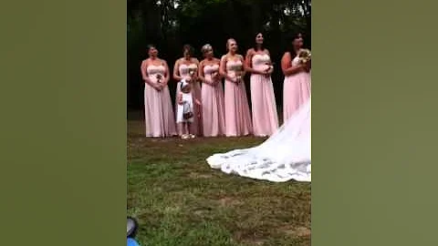Laney in the wedding