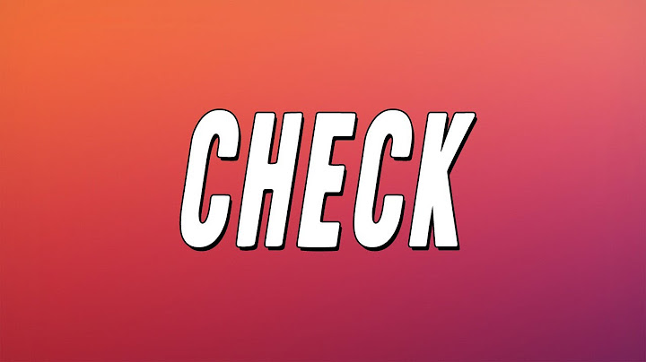 FLO - Check (Lyrics)