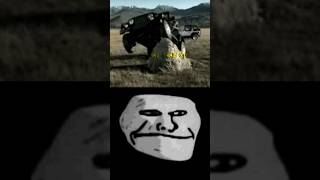 Jeep Rubicon car commercial troll face meme🗿 | #shorts