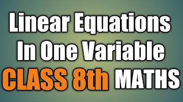 Ex- 2.6 of Linear Equations in One variable of Class-8 Mathematics of NCERT