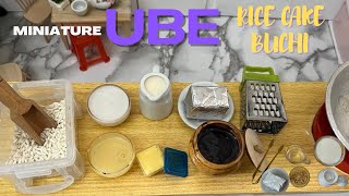 MINI COOKING/ MINIATURE COOKING/ GLUTINOUS RICE/ GLUTINOUS RICE FLOUR/ UBE RICE CAKE/ BUCHI