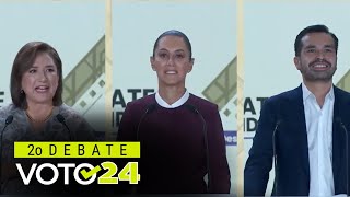 Segundo debate presidencial | Voto24