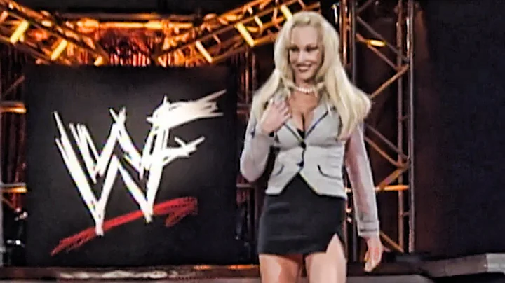 Debra distracts the Referee 02/21/1999