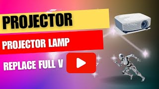 Panasonic projector new lamp replace full video || Panasonic projector lamp replacement full video