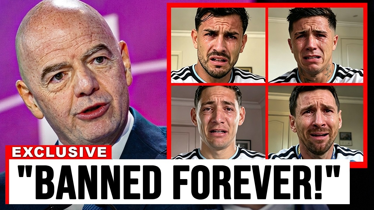 FIFA Faces Massive Backlash As Argentina Players Get Banned After World Cup Final