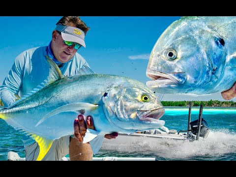 JACK CREVALLE CRAZINESS on *TOPWATER LURES* in the FLORIDA KEYS | FISHING | Saltwater Experience TV