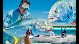 JACK CREVALLE CRAZINESS on *TOPWATER LURES* in the FLORIDA KEYS | FISHING | Saltwater Experience TV