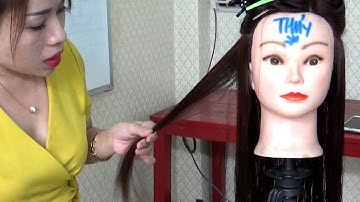 Hướng Dẫn Cắt Tóc Nữ Cơ Bản. CTY ĐÀO TẠO NGHỀ TÓC NGỌC THÚY.0936337881