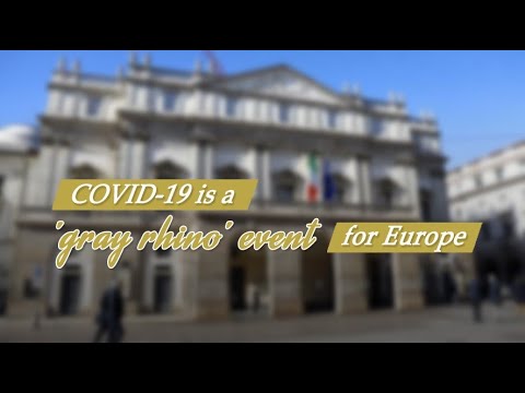 COVID-19 is a 'gray rhino' event for Europe