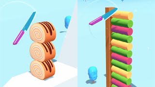 Slice Master! Very Satisfying And Relaxing ASMR Slicing Game Short Slice Master Gameplay Satisfying Asmr Game