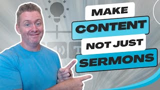 Unlock the Power of These 6 Church Video Content Ideas That AREN'T Sermons!