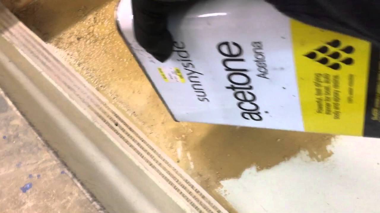 Vanagon Westfalia Poptop Flocking Removal Step 1 Soak Well! YouTube