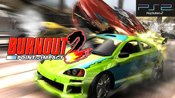 Burnout 2: Point of Impact Gameplay PS2 | MX4SIO OPL