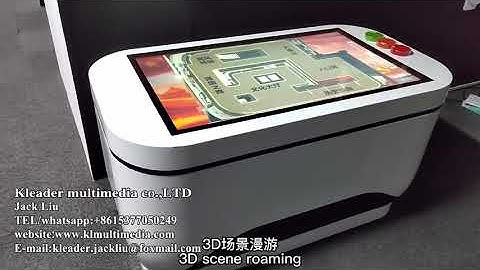 Interactive Multimedia | Object recognition table | interactive table | table projection