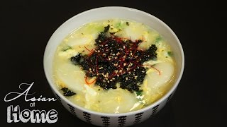 Korean Lazy Rice Cake Soup (Tteokguk)