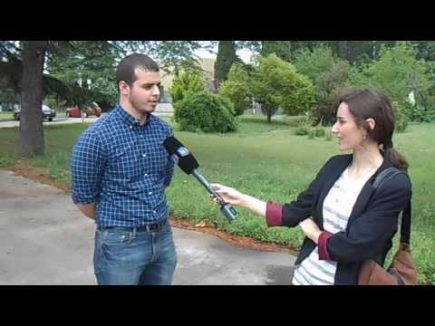 \"ეროვნული ფრონტი\" აქცია საფრანგეთის საელჩოსთან. ინტერვიუ. 29.05.2013 წ.