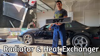 Installing a Heat Exchanger and Radiator on a 2004 Mustang Cobra