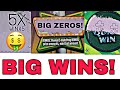 PROFIT! BIG ZEROS! BIG WINS on these Texas Lottery scratch off tickets!  ARPLATINUM