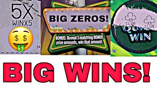 PROFIT! BIG ZEROS! BIG WINS on these Texas Lottery scratch off tickets!  ARPLATINUM