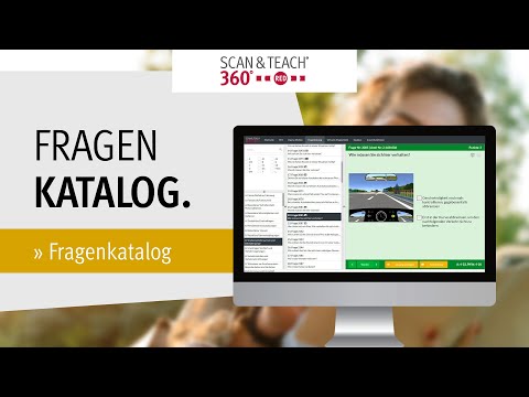 Fragenkatalog - Tutorial SCAN & TEACH 360° RED