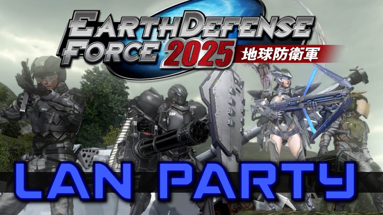 LAN Party Saves Earth - Earth Defense Force 2025
