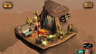 Tiny Robots Recharged. Level 15 - Gas and Cacti. 3 Stars Walkthrough. screenshot 4