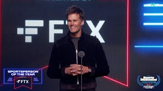 Tom Brady Accepts The 2021 Sportsperson Of The Year Award | Sports Illustrated