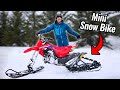 New Mini Snow Bike!!