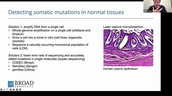 GBSBC Seminar Series - Dr.Tim Coorens - April 3rd, 2025