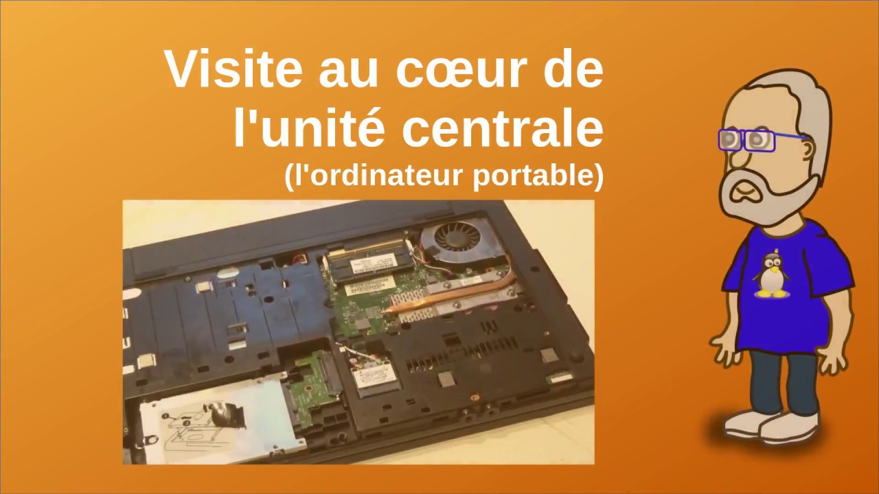 L'Unité Centrale dans l'ordinateur portable YouTube — free download
