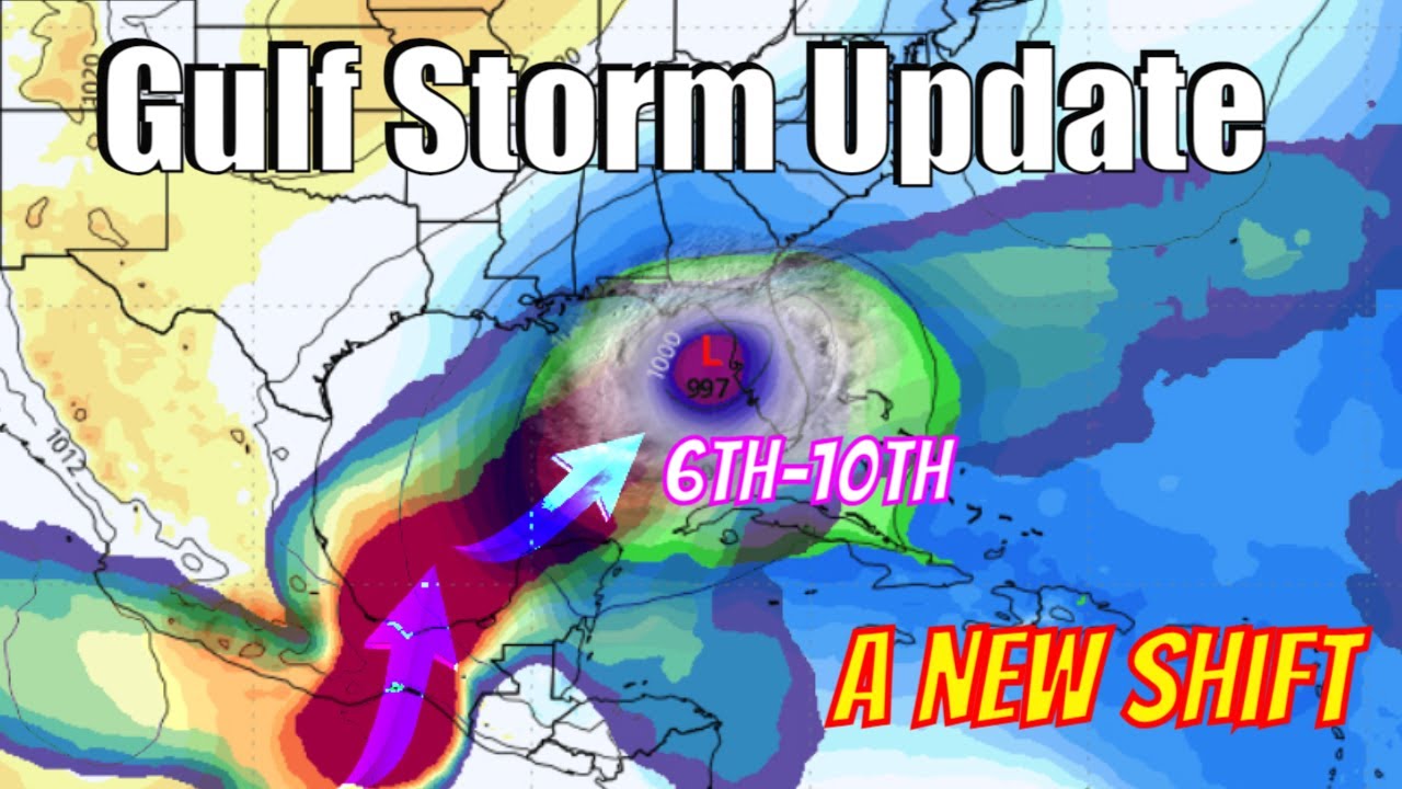 A Storm Forming In The Gulf Of Mexico Is Still Possible - YouTube
