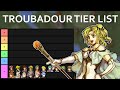 Troubadours Can't Be Bad? Fire Emblem Archetype Tier List