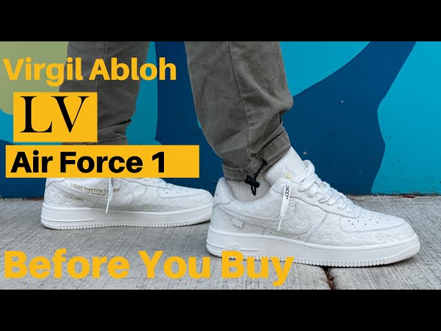 REVIEW] Nike Air force 1 x Louis Vuitton by Virgil Abloh rouge