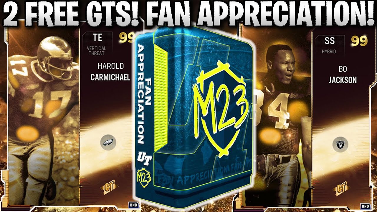 2 FREE GOLDEN TICKETS! FAN APPRECIATION AND MADDEN 24 BETA DAY! 