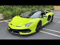 2020 Lamborghini Aventador SVJ Roadster Walkaround + Exhaust (No Talking)(ASMR)