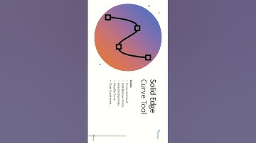 Solid edge Curve Tool #india #engineering #3dmodelingsoftware #tutorial #cadsoftware #tamil