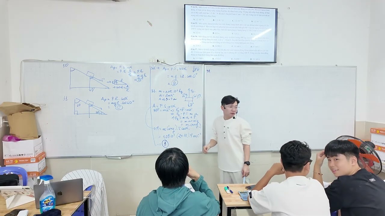 40. Năng lượng và Công cơ học (3)