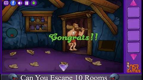 NsrGames Rescue Caveman Walkthrough
