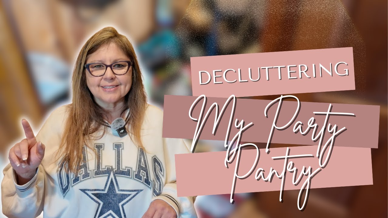 Decluttering My Party Pantry⎜Closet Declutter Pt. 1