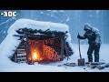 Surviving a −30°C Blizzard with No Proper Protection!