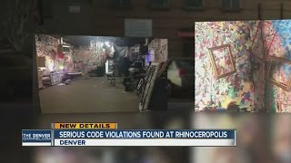 Serious code violations found at Rhinoceropolis