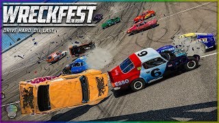 Rock Bottom Derby Destruction! | Wreckfest