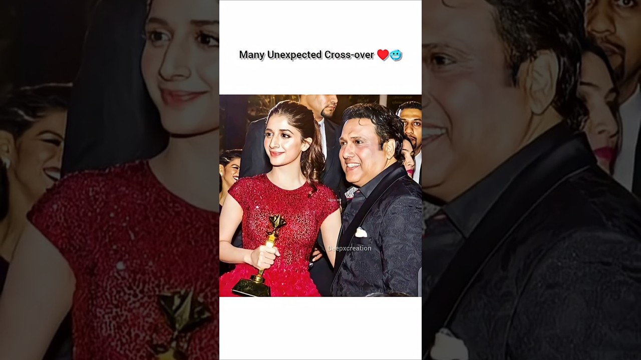 Unexpected Crossovers Mawra Hocane and Govinda 