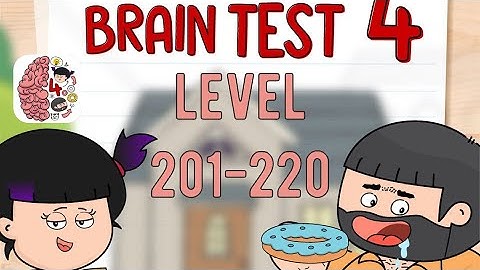 Brain Test 4 Level 201-220 Tricky Friends