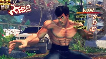 フェイロン（Fei Long）　ウルトラコンボ　烈火真撃　逆鱗拳　ウルトラストリートファイターⅣ