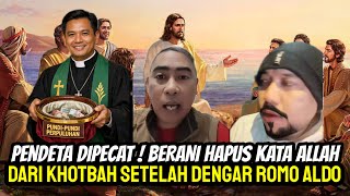 PENDETA DIPECAT! BERANI HAPUS KATA ALLAH DARI KHOTBAH SETELAH DENGAR ROMO ALDO