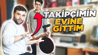 İLK DEFA TAKİPÇİMİN EVİNE GİTTİM !! (TAHTADAN EKİPMANLARI)